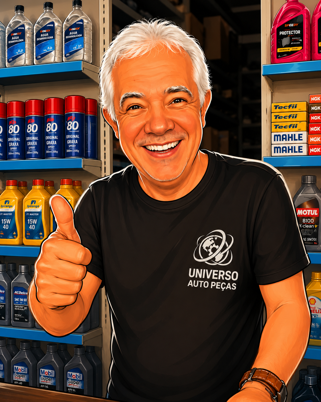 Isaías, da Universo Auto Peças